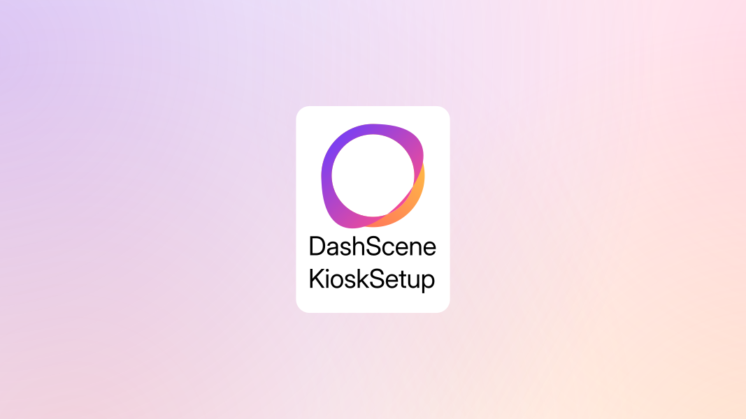 The DashScene Kiosk for Windows Installer icon.